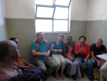Im Lehrerzimmer, mit Mitgliedern der Äthiopienhilfe e.V.